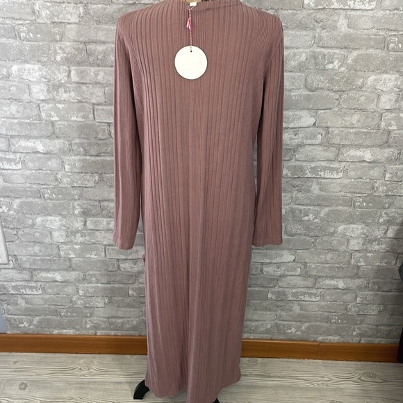 UMGEE Mauve Longline Sweater - Picture 3 of 6